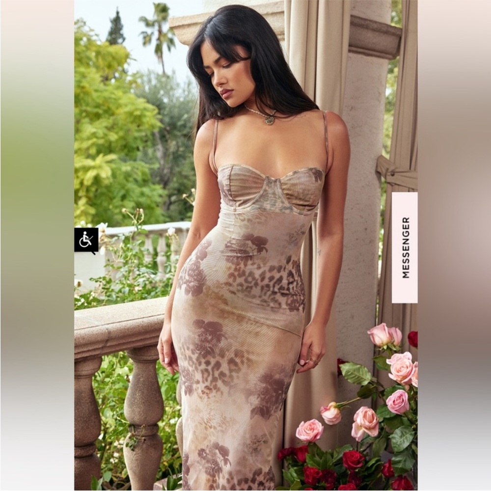 House of CB Aiza dress in size Large with Regular cups